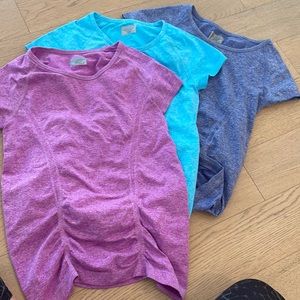 Bundle of 3 NEW Athleta workout t shirts in small